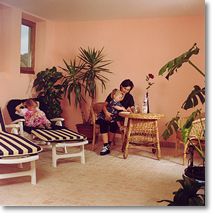 Erholungsareal im Wellnessbereich